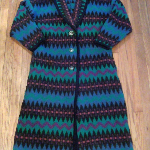 Sz M Southwestern Style Duster - Picture 5 of 8